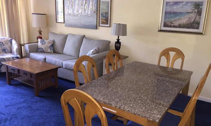 Myrtle Beach Condo | 2BR/2BA ResortCondo, Beach/Shopping/Entertainment, Free WiFi & Parking, Clean