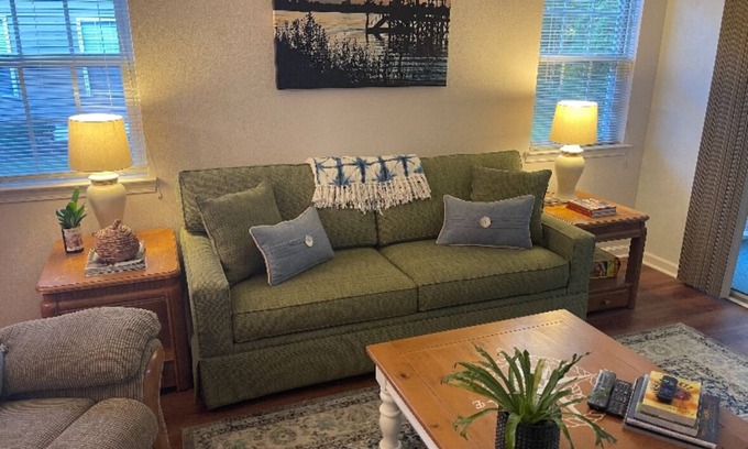 Pawleys Island Condo | 3 bed- 3 bath Corner unit- 1st floor- no stairs! Brand new pickle ball court!