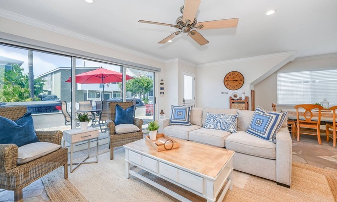 West Newport House | 3 Bedroom Home on 36th with Indoor/Outdoor Living