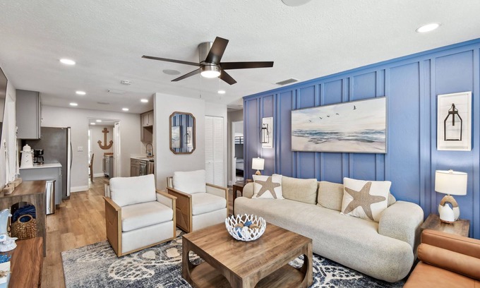Ormond Ocean Gard House | 3-bedroom house in welcoming Ormond Beach walking distance from the beach