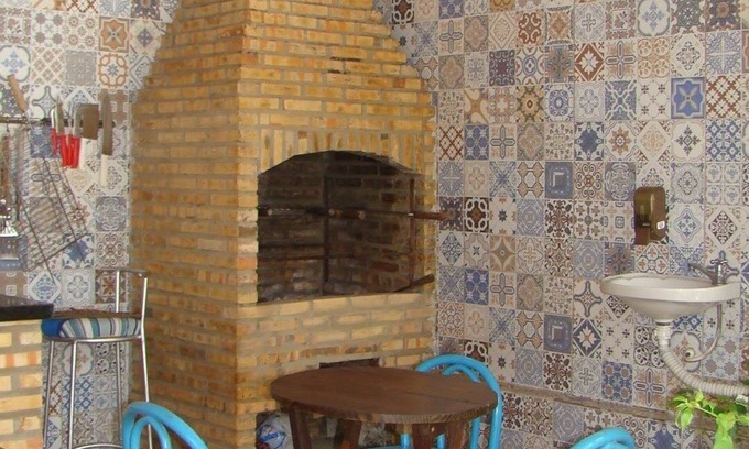 Olho D'agua House | 3 bedroom house, swimming pool, barbecue 4 blocks from the beach in São Luís MA