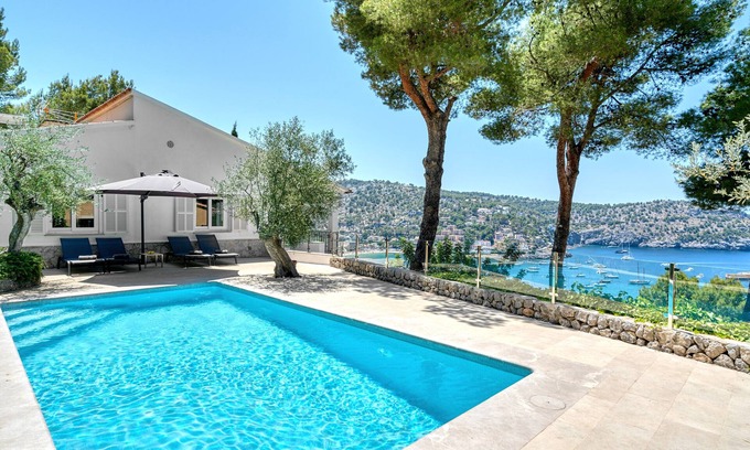 Puerto de Soller Ski Chalet | 3 bedroom Villa with private pool overlooking the harbor & Sea of Puerto Soller