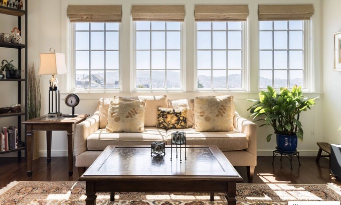 Potrero Hill House | 3+ BR 3BA Potrero Paradise: Luxurious, Views, Hot Tub