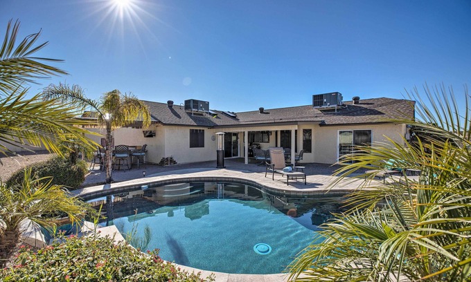 Westgreen Estates House | 3 Mi to Westgate: Desert Home w/Hot Tub in Peoria