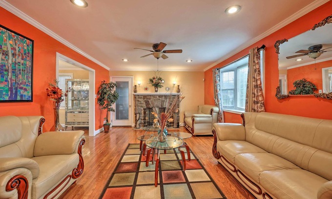 Lochearn House | 3-Story Home: Deck 7 Mi to Downtown Baltimore