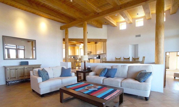 Nambe Pueblo House | 360° View Private Santa Fe Mountain Retreat