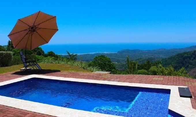 Ciudad Cortes House | 3BR, 2BATH, swimming pool, Ocean/Sunset view, A/C.