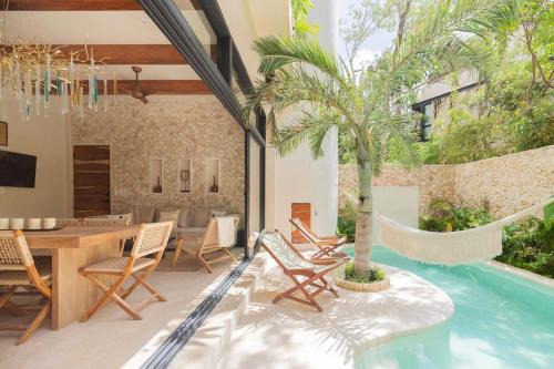 Zama House | 3BR Villa in Tulum, Pool plus Concierge
