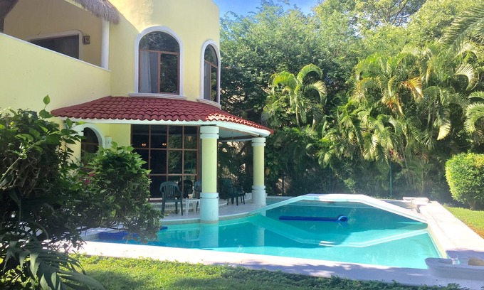 Playacar House | 4 Bedroom Villa W/Large Private Pool on Golf Course