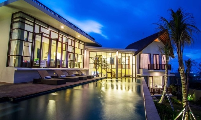 Bukit Villa | 4 BR Villa with Jimbaran Bay View, Near GWK. FREE airport pick up