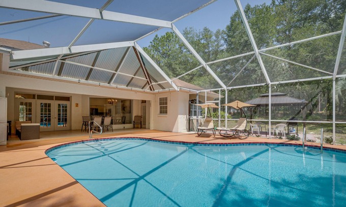 Dunnellon Villa | 4 Mi to Rainbow Springs: Dunnellon Villa w/Pool!