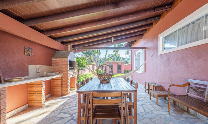 Camburi House | 4 quartos piscina 350 m praia