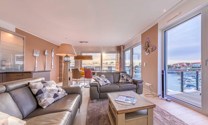 Muritz Apartment | 4-star vacation apartment Garzini with a view of the Müritz
