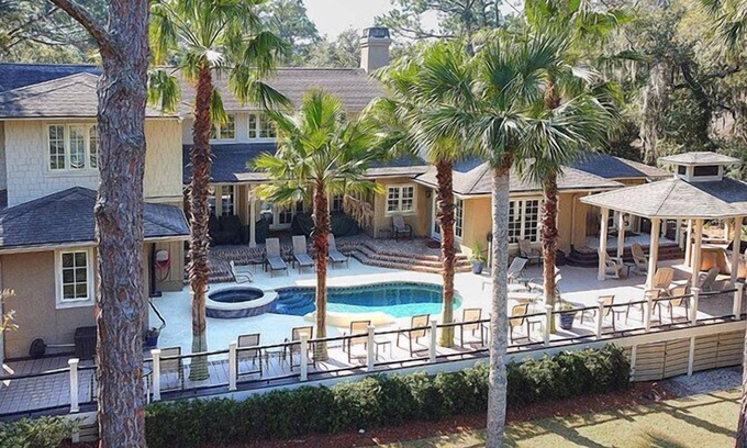 Sea Pines House | 48 S. Sea Pines Dr - Luxury Home in Sea Pines w/Game Rm, Media Rm, Private Pool