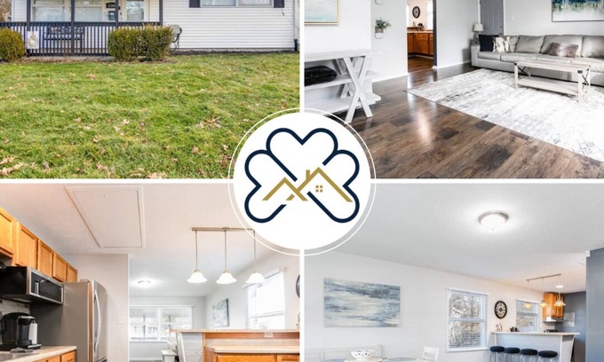 South Bend House | 4BR Gameday Getaway|EV Charger+|Pet-Friendly |10p