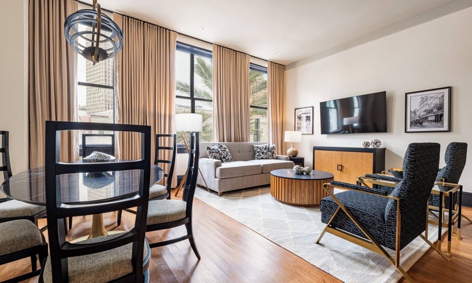 Central Business District Hotel | 4BR Group Getaway Walk to French Quarter | The Mayfair