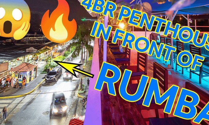 El Batey Apartment | 4br Penthouse With Rooftop Pool In Sosua Strip!