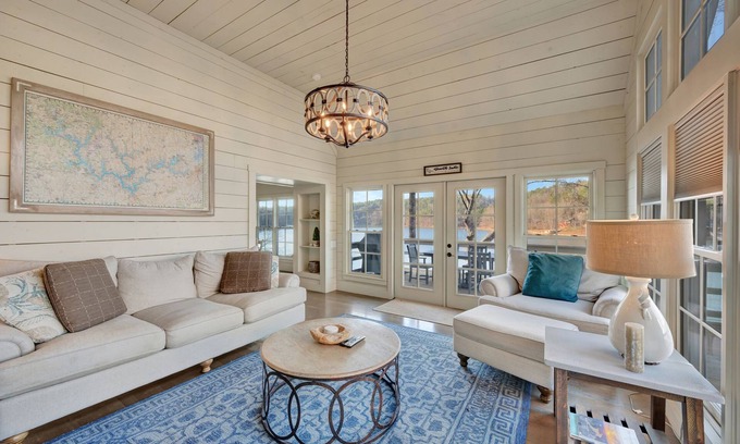 Crane Hill House | 5 BR 4.5 BA Largest house Gated neighborhood, Private dock, Few Steps,