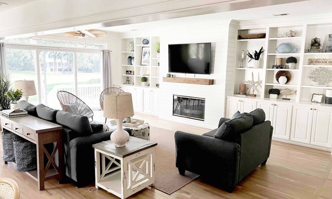 Seabrook Island House | 5 star Seabrook SEArenity 5bd/4.5bath under new mgmt. Free Golf cart in Aug&Sep