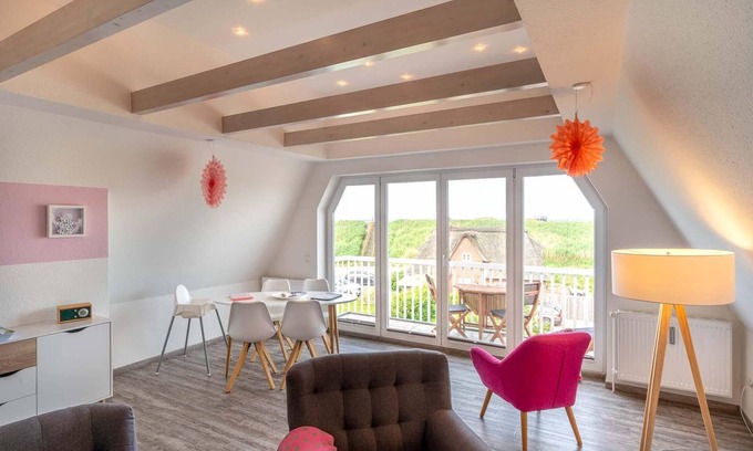 St. Peter-Ording Apartment | 54 Grad Weitblick - Appartement mit Blick auf den Ordinger Strand