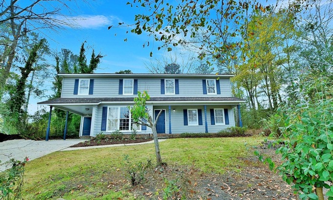 Fortson House | 5BR, 3BA Spacious N. Columbus Villa w/Hot Tub, BBQ, Play Area, 13 mi. to Benning