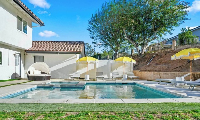 Estates at Canyon Crest House | 5BR Fun Haven: Pool, Mini Golf, Movie, Gameroom