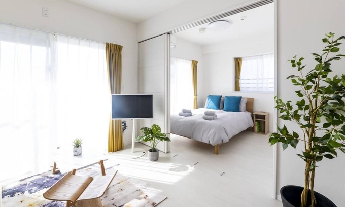 Urasoe Apartment | 5min walk to the beachOceanView RoomMax8pplWifi/Urasoe Okinawa