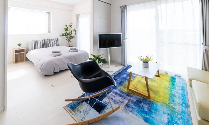 Urasoe Apartment | 5min walk to the beachOceanView RoomMax8pplWifi/Urasoe Okinawa