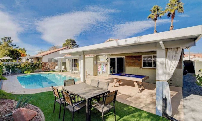 North Las Vegas House | 6BR Paradise w/Pool, Pool table | Lux Retreat