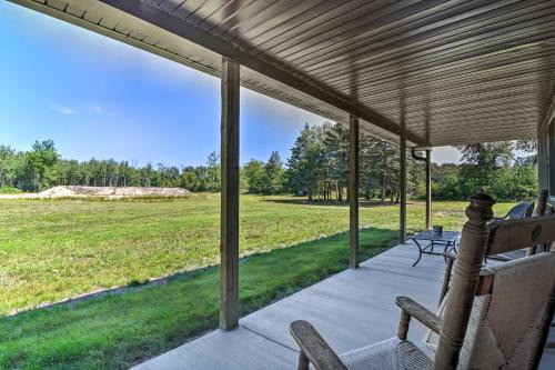 Au Gres Township House | 800-Acre Au Gres Oasis 2 Ponds and ATV Trails!