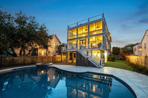 Isle of Palms House | 814 Carolina - Custom Private Home -Pool, Roof Top Deck