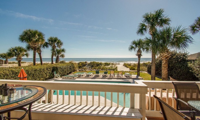 North Forest Beach House | 91 Dune Ln - Oceanfront Home off of North Forest w/Pool & Hot Tub, Dog Friendly
