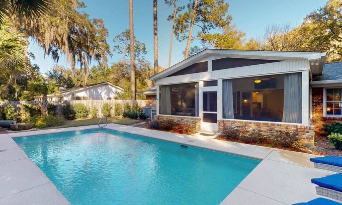 Jekyll Island House | A LIFELONG DREAM - 3 bedroom, 2 bath with private swimming pool