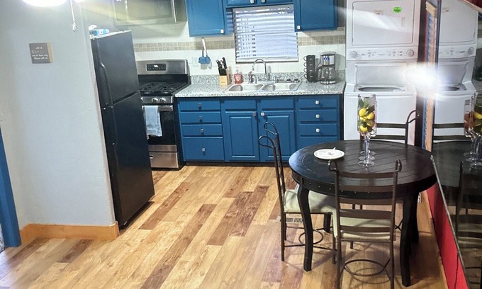 Biggs Field House | A secure location with a lot of backyard