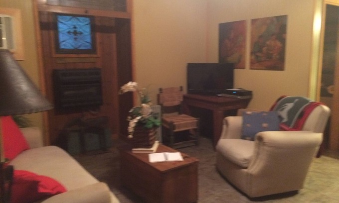 Guntersville Cottage | Accommodates 4 , one queen bed, one full. Bed, sleeper sofa