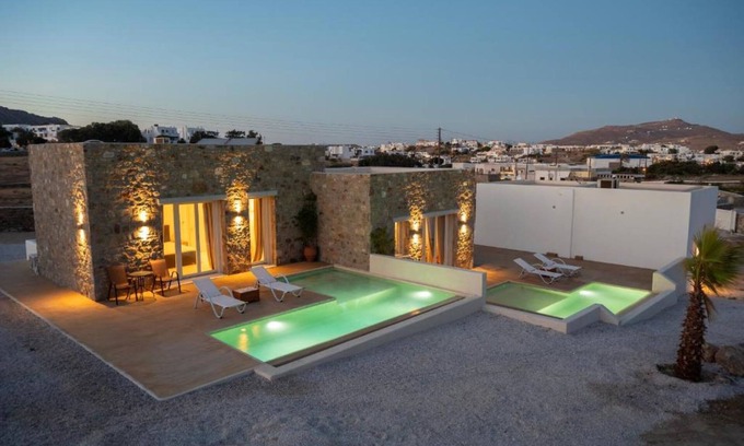Ano Mera House | Adyton Luxury Suite, Mykonos Exclusive Pool Oasis