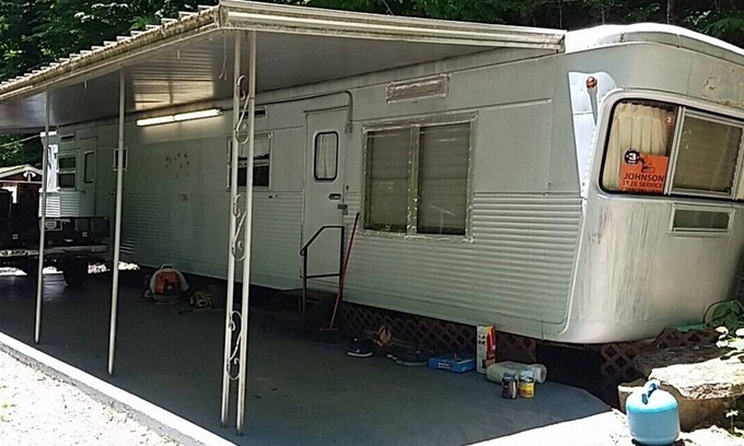 Whittier House | Airstream Stardust RV Camper & Bunkhouse