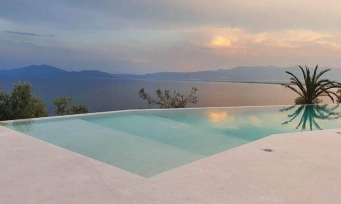 Nea Anchialos Villa | Alba Ocean View Luxury Villa