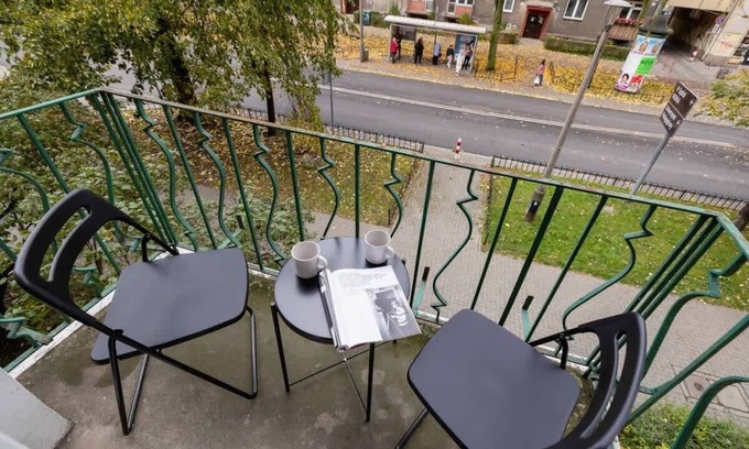 Krowodrza Apartment | Aleja Kijowska 16 | Elegant Apartment | Balcony