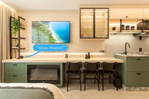 Partenon Apartment | Alexa, Piscina, Aconchegante, Netflix, Gym, Vagas