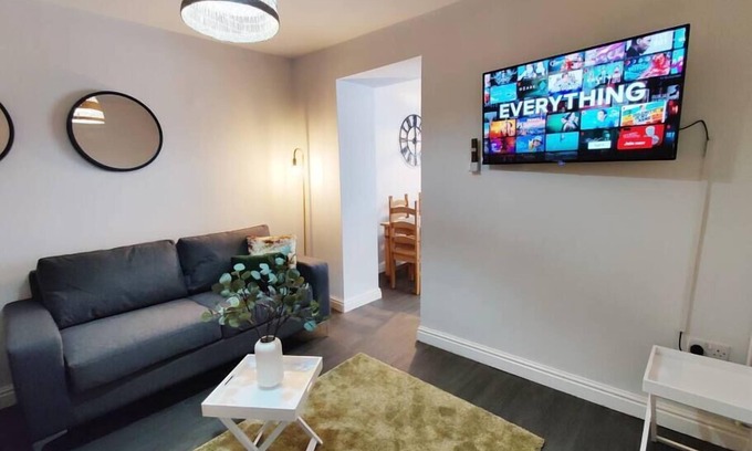 Landore Apartment | Alma Accommodation - TV in Every Bedroom!