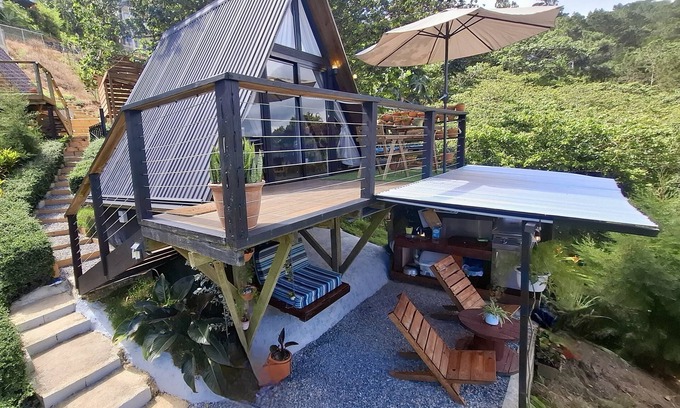 Santiago de los Caballeros Cabin | Alpinas Palo Alto - Cabaña El Amanecer - Romantic Getaway with Views & Fresh Air