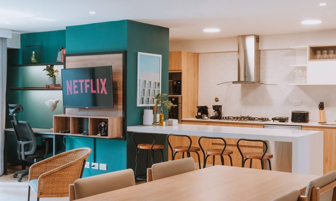 Laureles Apartment | Amazing 1,162ft Apt. 24/7 Front Desk- Alori 403