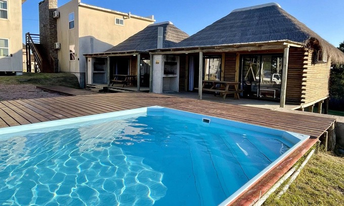 Punta del Diablo House | Amazing 2-bedroom bungalow with WiFi, AC in wonderful Punta del Diablo,Uruguayn