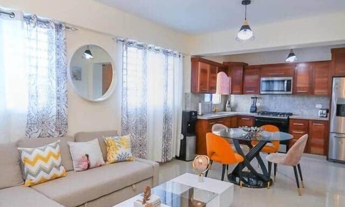 San Cristobal Apartment | Amazing 2BR/2Bt APT hot water, AC,Garage and Patio