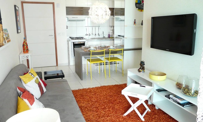 Boa Viagem Apartment | Amazing apt on the seafront of Boa Viagem with rooftop pool and sea view