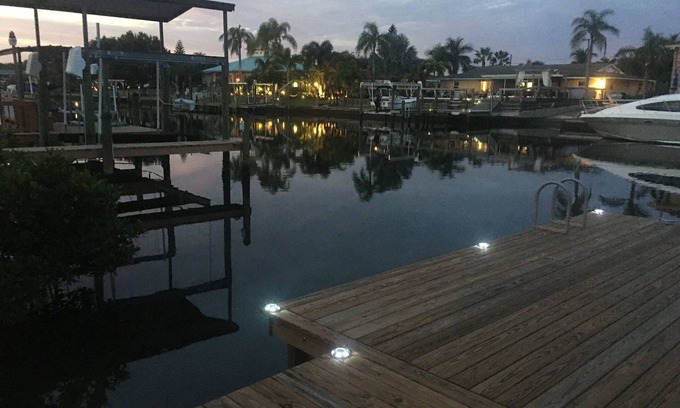 Apollo Beach House | Amazing, completely renovated waterfront home with boat dock