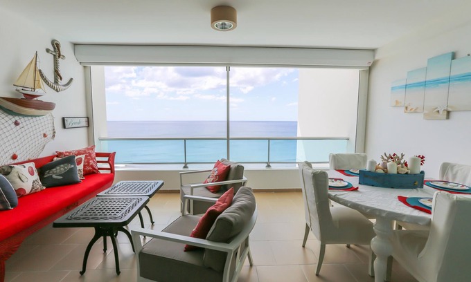 Villas Del Mar Apartment | AmazingView 11thFloor|FullKitchen|FastWifi|Beach