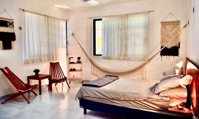 El Cuyo Apartment | Amplia Habitación Independiente a 1 minuto de la Playa