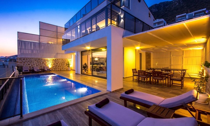 Kalkan Villa | An ideal Villa for Honeymoon Couples or Families -Total Privacy and Great Views
